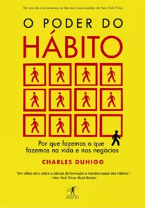 capa de um entre os melhores livros para empreendedores, O Poder do hábito de Charles Duhigg